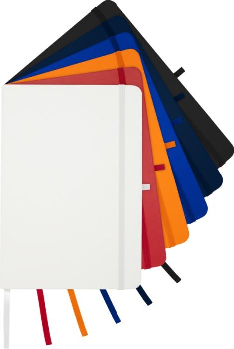 Notesbøger med logo A5 Hardcover | Fås i flere farver | Min. 50 stk.