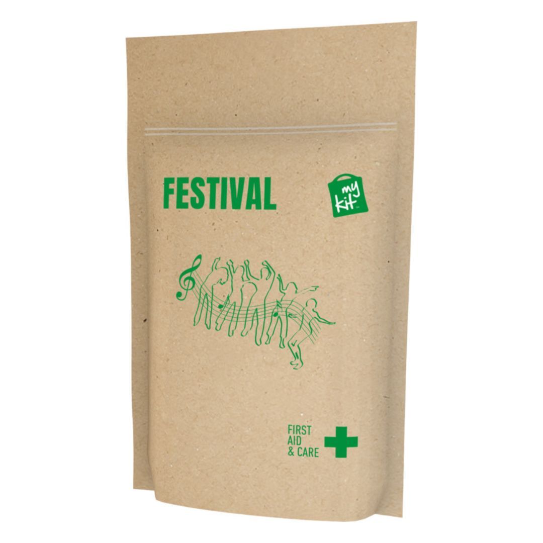 Festival kits med logo | Fås i flere farver | Min. 100 stk.