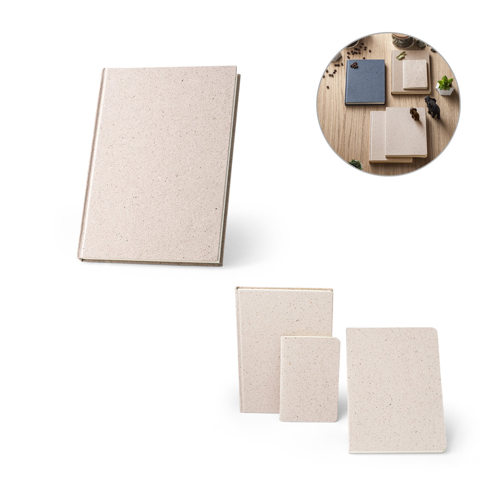 Notesbøger med logo A5 Hardcover | Fås i flere farver | Min. 50 stk.