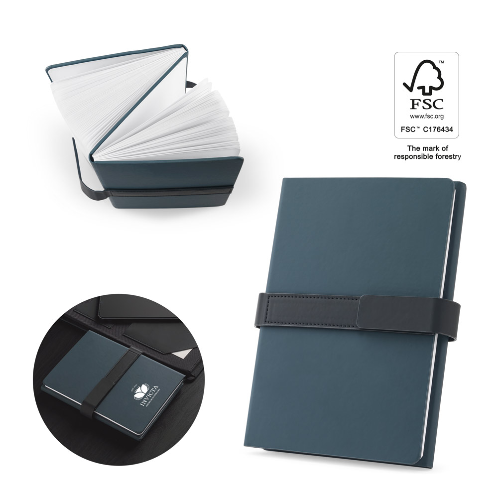 Notesbøger med logo A5 Hardcover | Min. 50 stk.