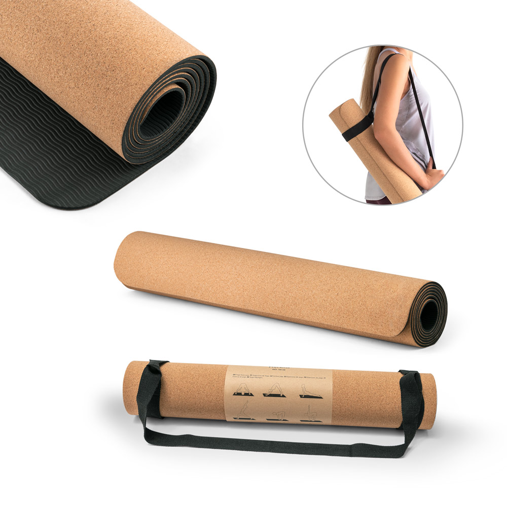 Yogamåtter med logo | Fås i flere farver | Min. 25 stk.