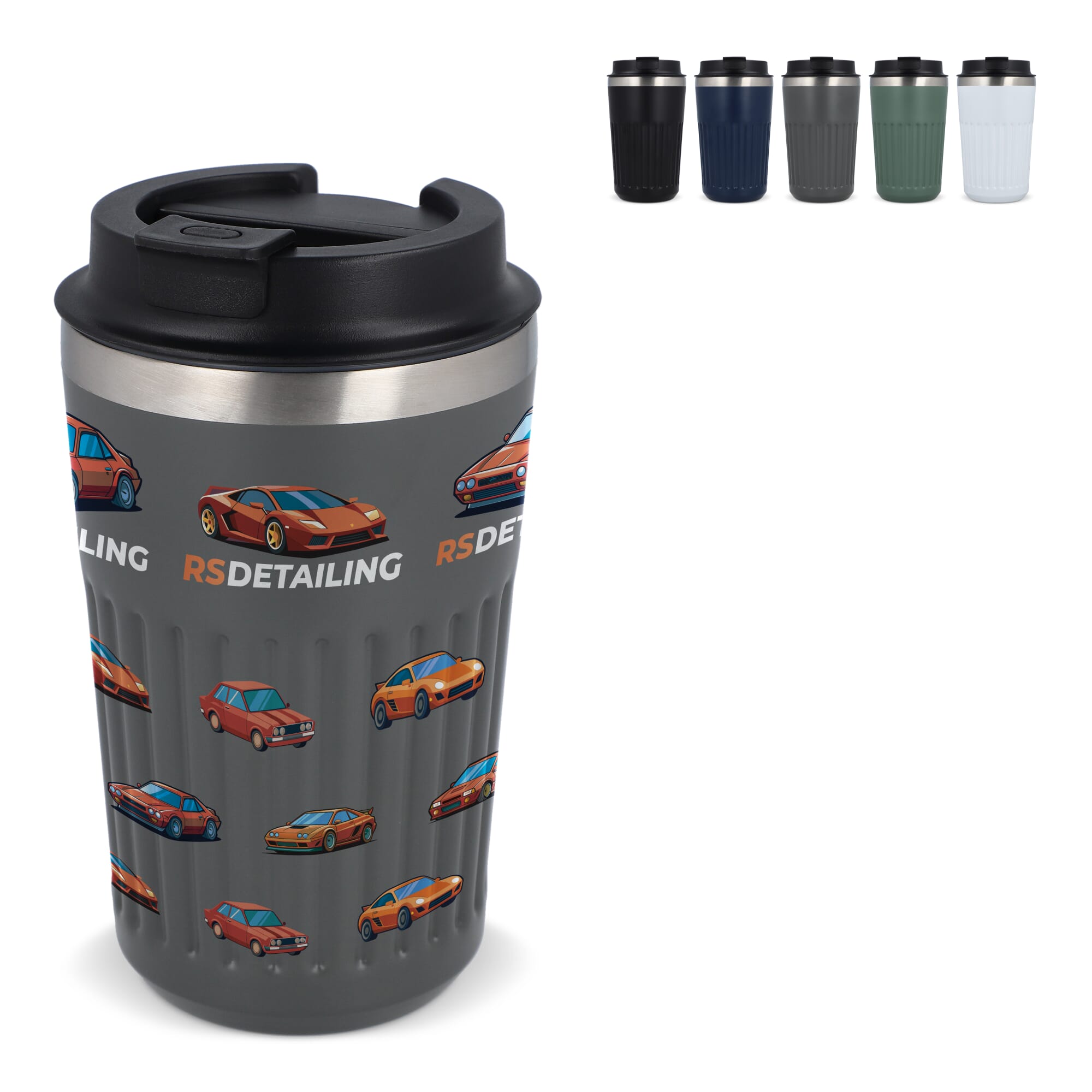 Take-away krus med logo 400 ml Termo | Min. 50 stk.