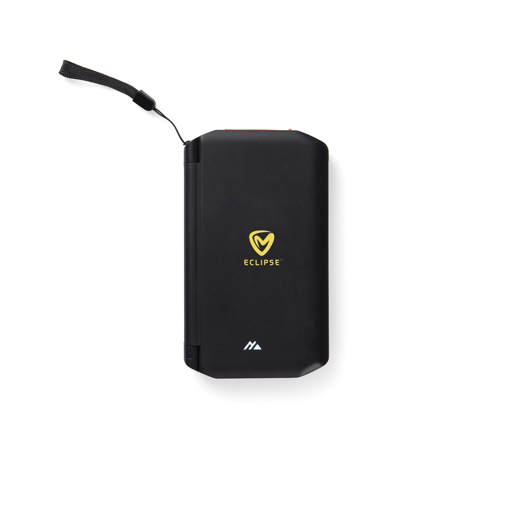 Powerbanks med logo 10.000mAh Solceller | Min. 25 stk.