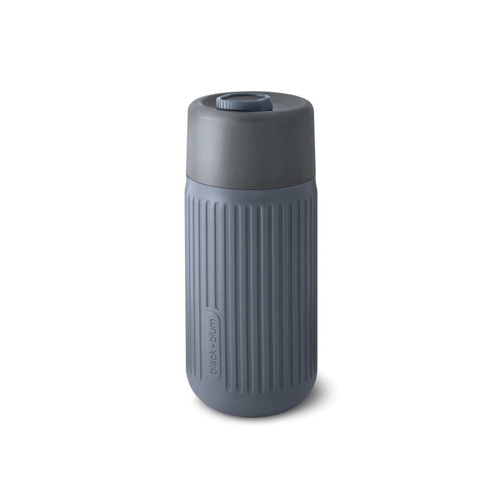 Take-away krus i glas med logo 340 ml | Min. 50 stk.
