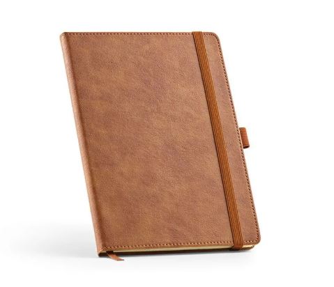 Notesbøger med logo A5 Hardcover | Fås i flere farver | Min. 25 stk.