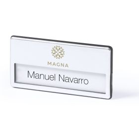 Navneskilte med logo
