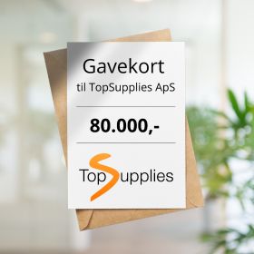 Gavekort 80.000,- 