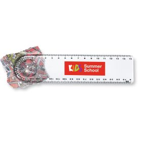 Linealer med logo 15 cm
