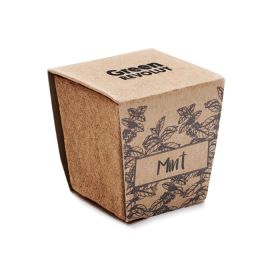 Plant selv potter med logo