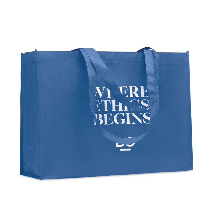 Shoppingposer med logo Med fals Med lang hank | Fås i flere farver