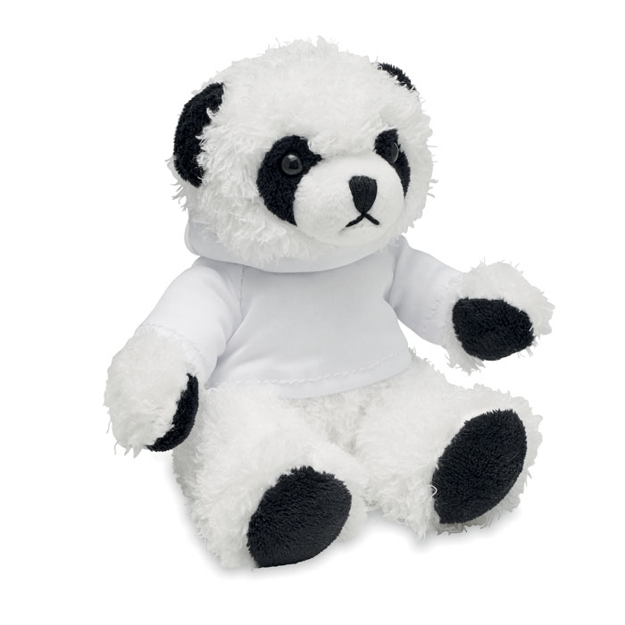 Bamser med logo Panda | Fås i flere farver | Min. 50 stk.