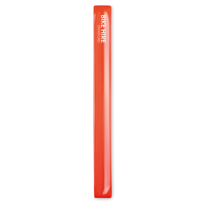Reflekser med logo Slapwrap | Fås i flere farver | Min. 50 stk.