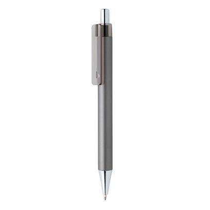 Metal kuglepen med logo Metal/Klik | Fås i flere farver | Min. 300 stk.