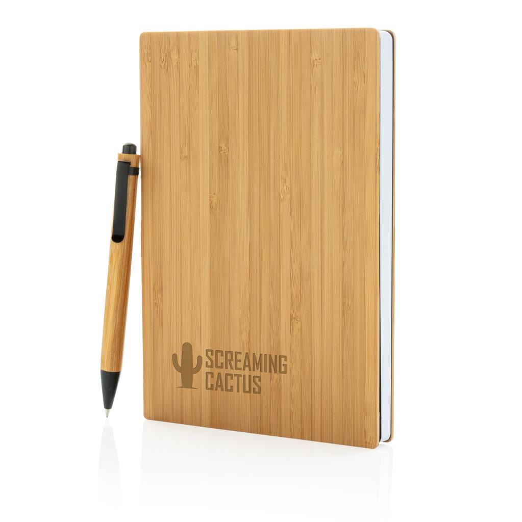 Notesbøger med logo A5 Hardcover | Fås i flere farver | Min. 50 stk.