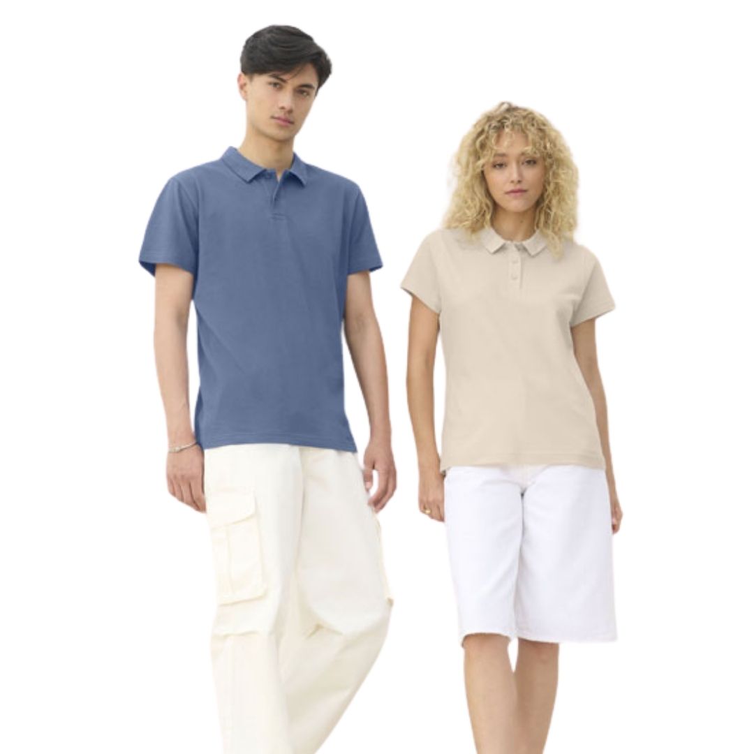Poloshirts med logo Unisex | Min. 50 stk.