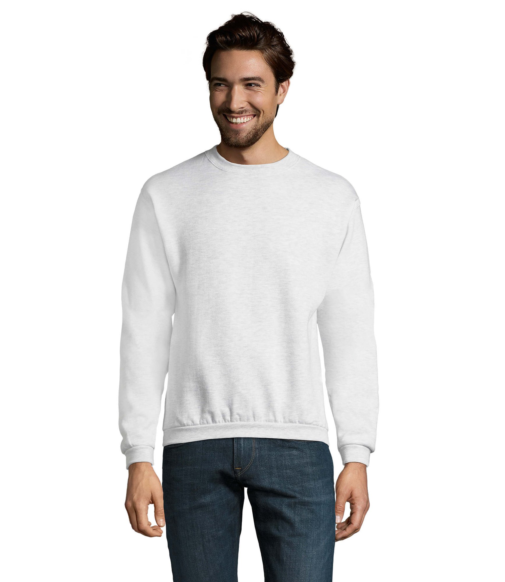 Sweatshirts med logo Herre | Fås i flere farver | Min. 25 stk.