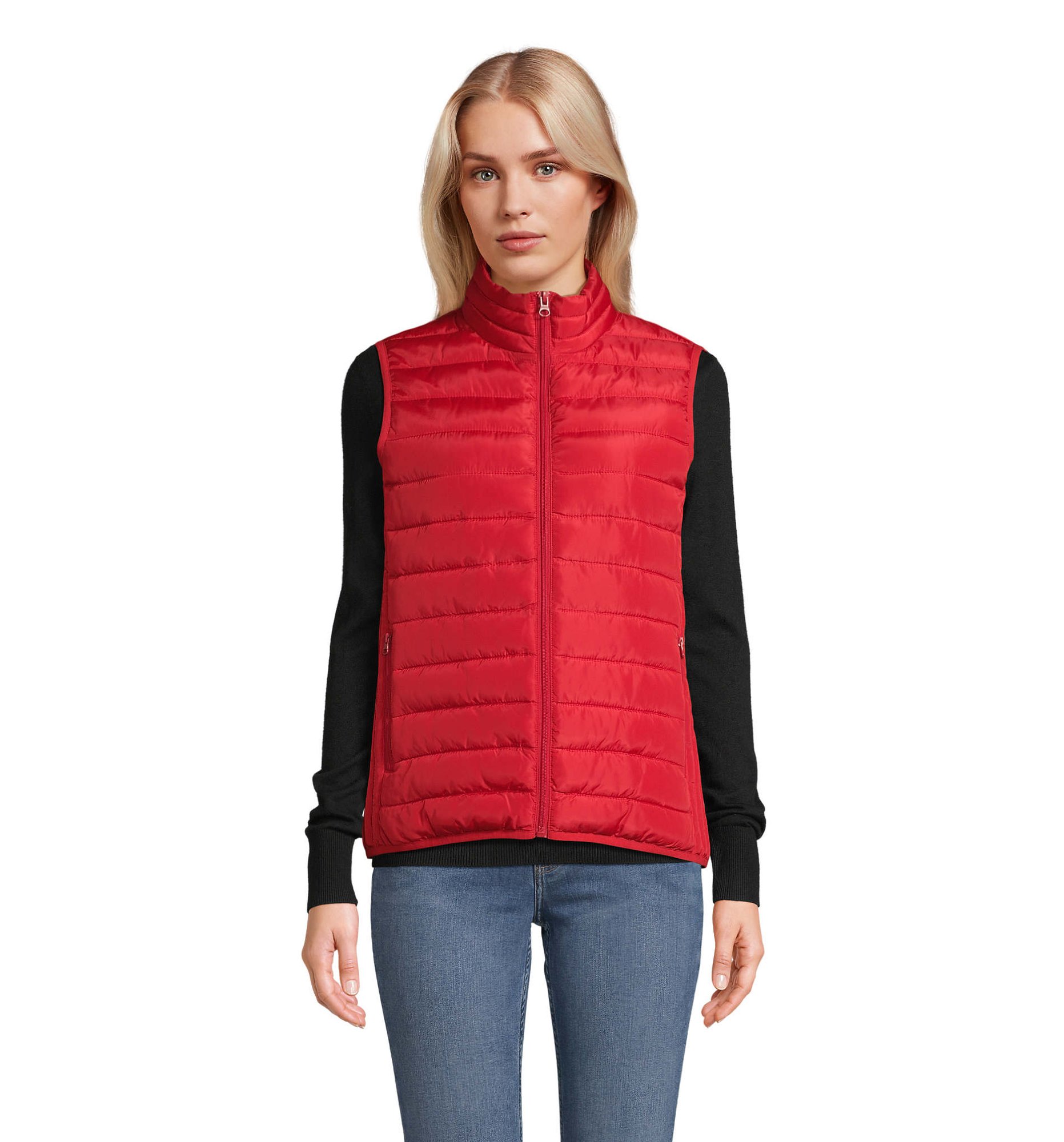 Veste med logo Dame | Min. 25 stk.