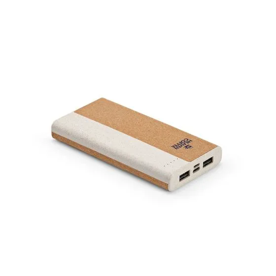 Powerbanks med logo 10.000 mAh