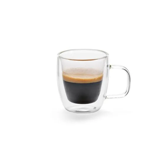 Krus med logo 65ml Glas