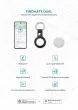 Smart locator nøgleringe med logo Apple® Find My og Android Find Hub