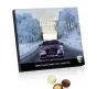 Julekalendere med chokolade i eget design 21-24g Firkant