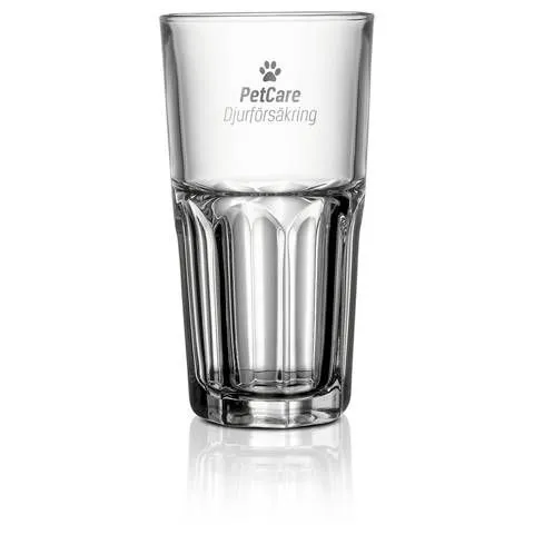 Glas med logo Granity 310 ml.