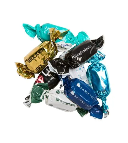 Chokolader med logo Twistede