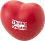 Antistressbolde med logo Hjerte