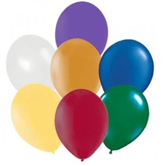 Balloner med logo Ø33 cm. Naturgummi