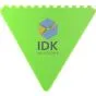 Isskrabere med logo