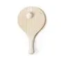 Strandtennis sæt med logo Træ