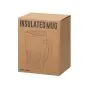 Take-away krus med logo 400 ml