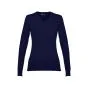 Sweater med logo Dame