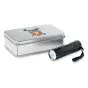 Lygter med logo Aluminium m/9 LED lys