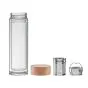 Glasflasker med logo 420ml
