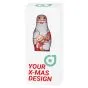 Julemand i chokolade i eget design