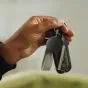 Smart locator nøgleringe med logo Apple® Find My og Google Find My