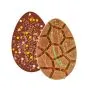 Belgiske chokoladepåskeæg med logo XL