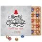 Julekalendere med chokolade i eget design 109g Kvadrat