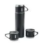 Termoflaske 420 ml samt 2 krus 150 ml
