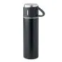 Termoflaske med logo 420 ml samt 1 krus 150 ml