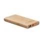 Powerbanks med logo Bambus 4000 mAh