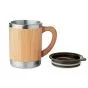 Termokrus med logo 300ml Bambus