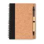 Notesblok med logo M/Kuglepen Hardcover