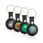 Smart locator nøgleringe med logo Apple® Find My og Android Find Hub