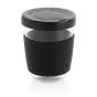 Take-away krus med logo 360ml Glas