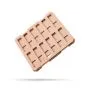 Julekalendere med chokolade i eget design 72-124g Kvadrat
