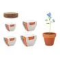 Terracotta skåle inkl. frø i eget design (Your Design) 