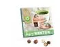 Julekalendere med chokolade i eget design 21-24g Firkant