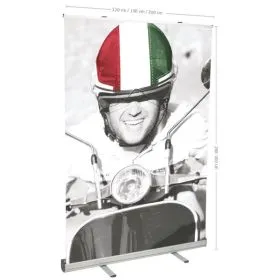 Rollup i eget design 120 x 200cm 4,7kg